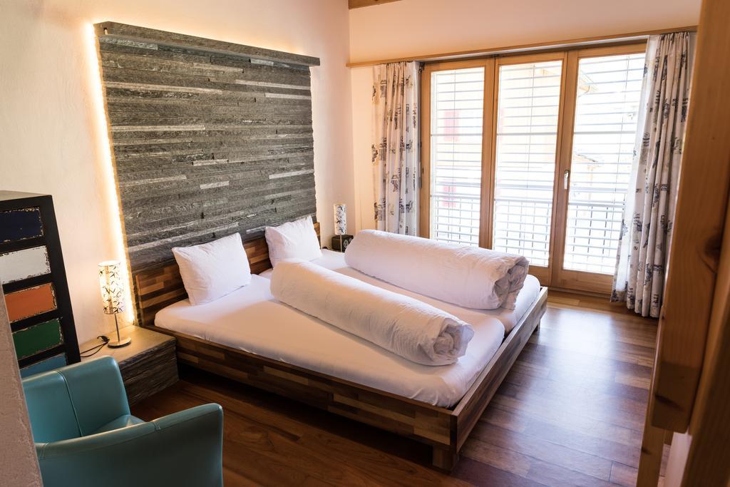Schnider Bed&Breakfast Und Cafe Vals Eksteriør bilde